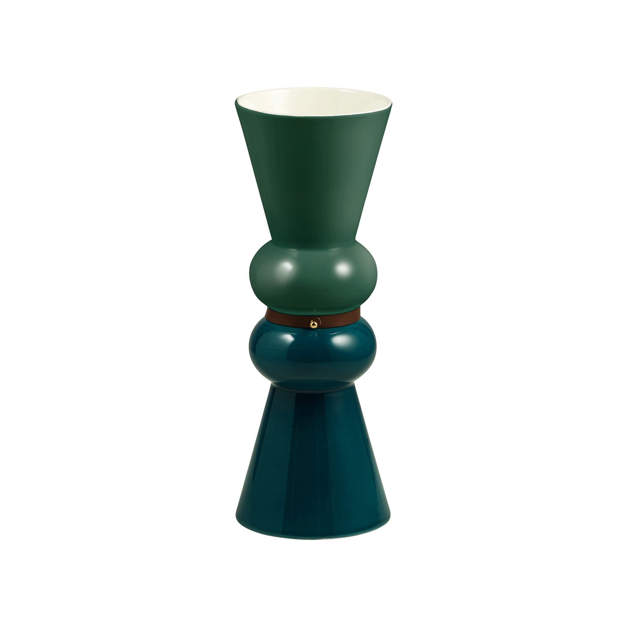 Gien Lagoon and Acapulco Siam Vase, Small