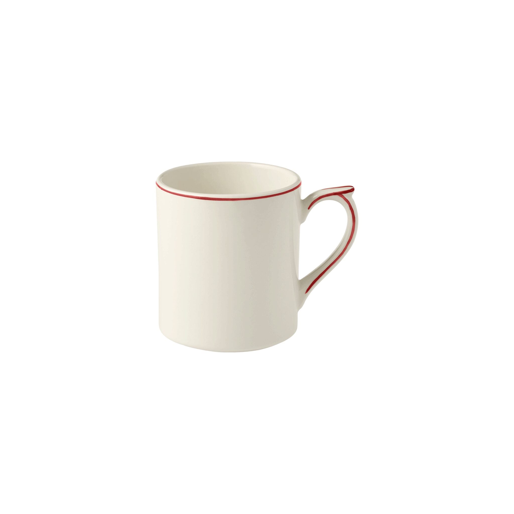 Gien Mug - Filet Red