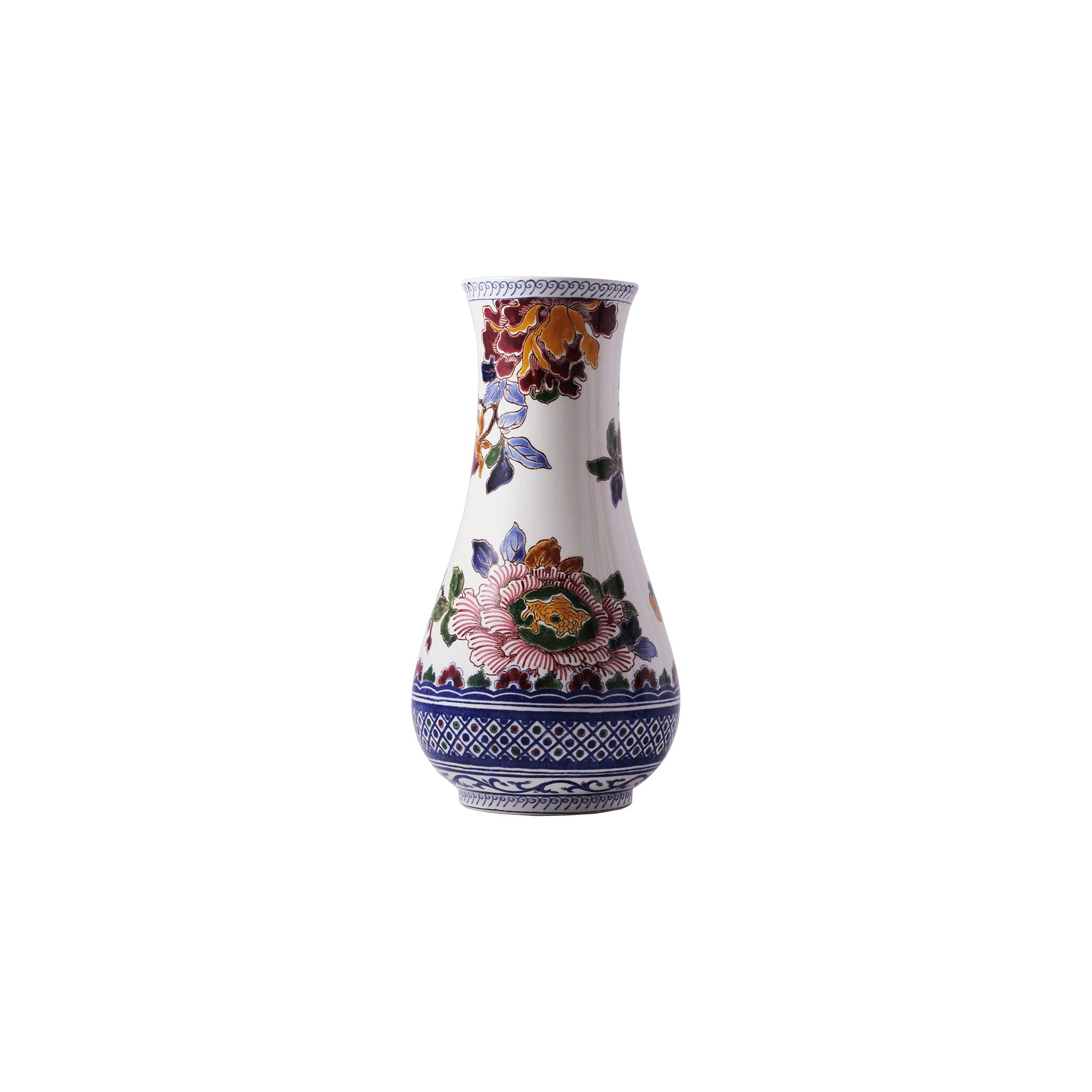 Gien Musée Vase, Small - Pivoines