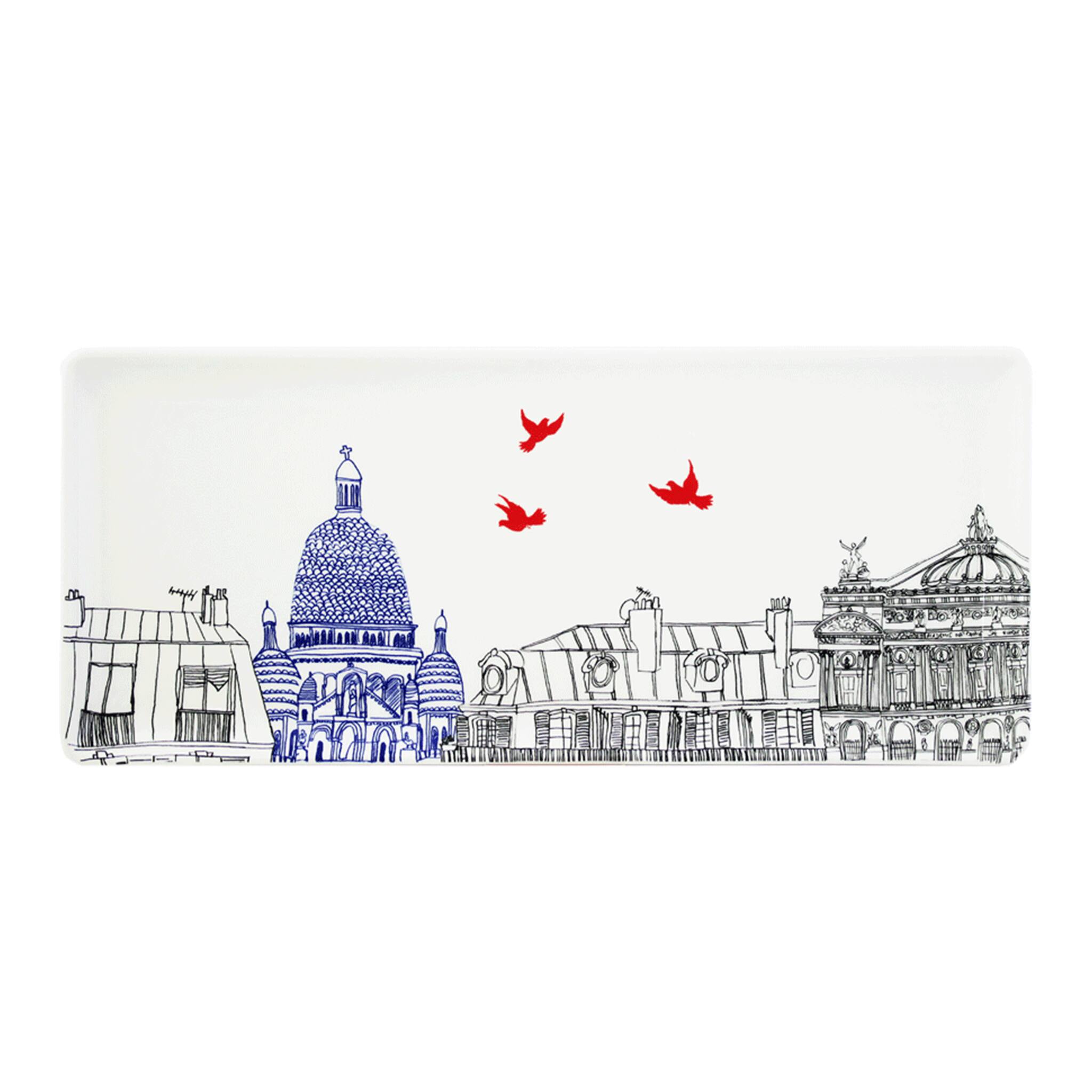 Gien Oblong Serving Tray - Ça C'est Paris !