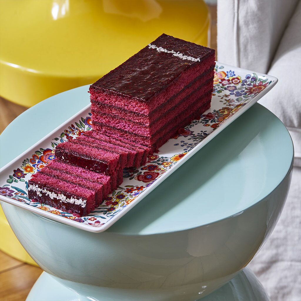 Gien Oblong Serving Tray - Poésie, alternate view