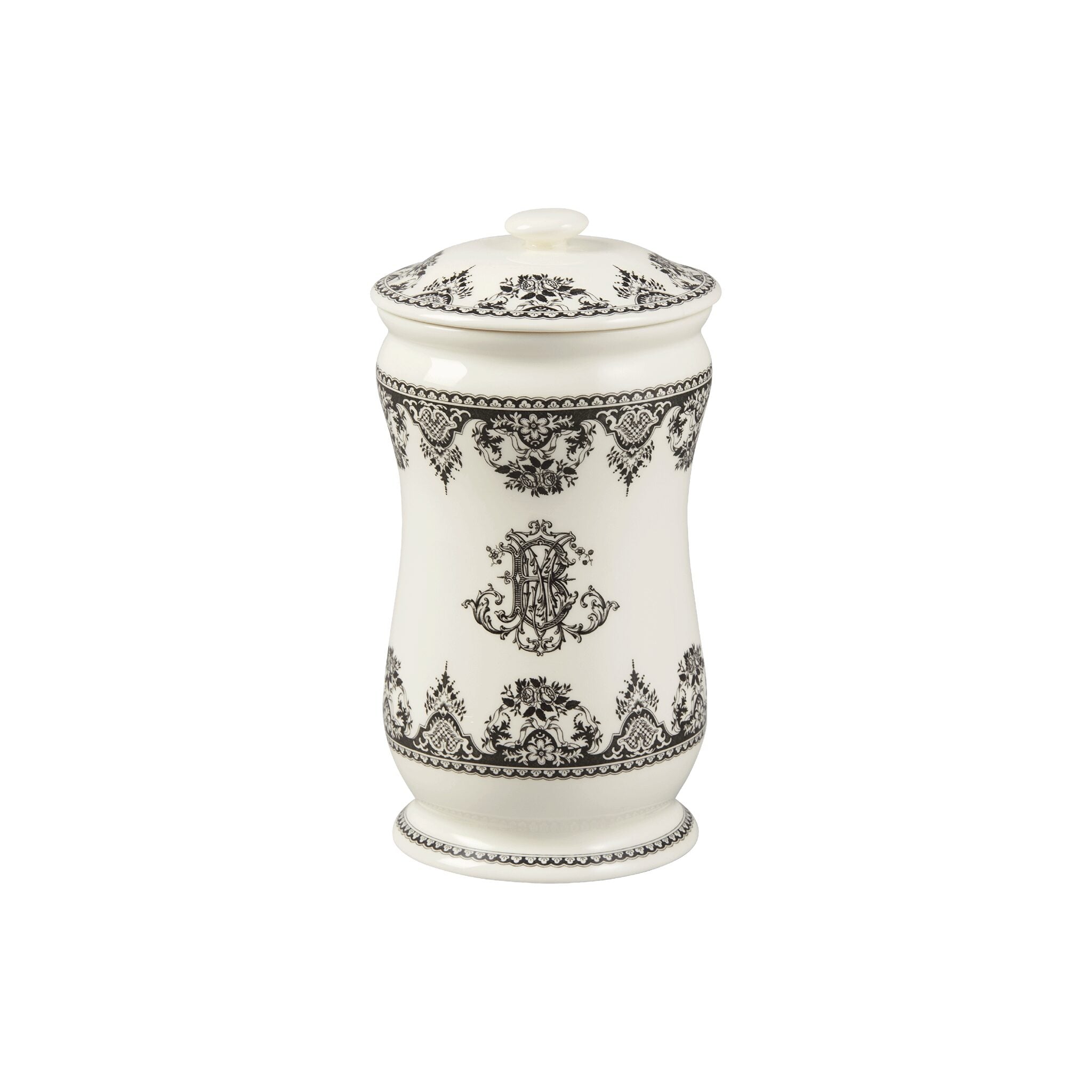 Gien Pharmacy Jar, Large - Monogramme Bathroom Accessorie