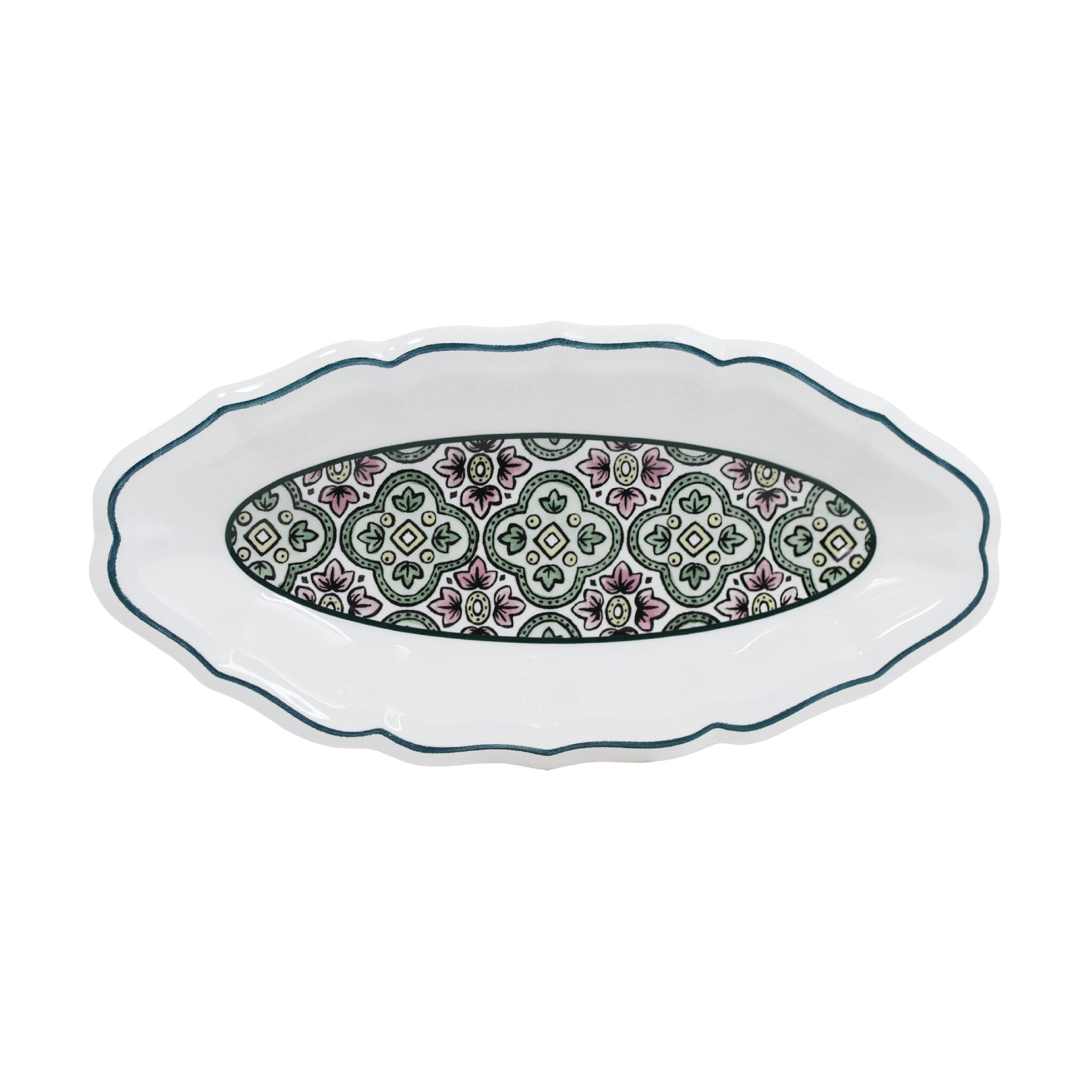 Gien Pickle Dish Medecis - Dominoté