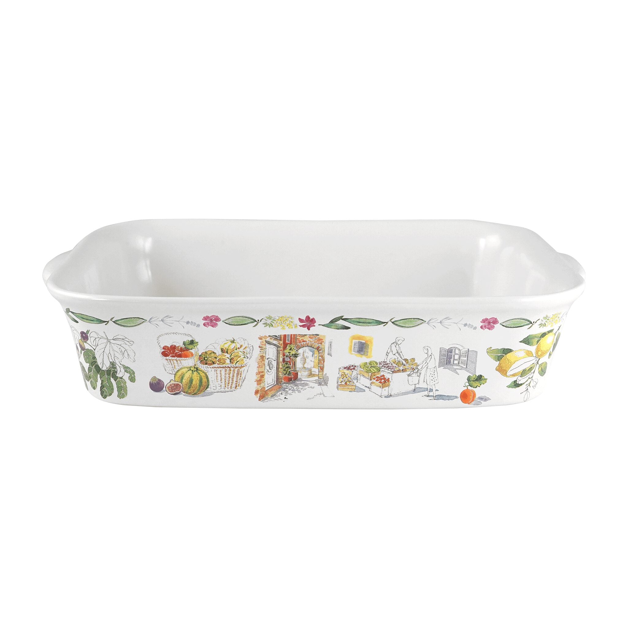 Gien Rectangular Baking Dish - Provence Baker
