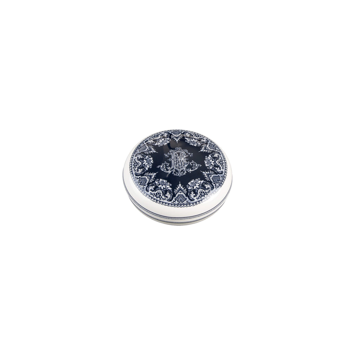 Gien Round Candy Box - Les Dépareillées Blue
