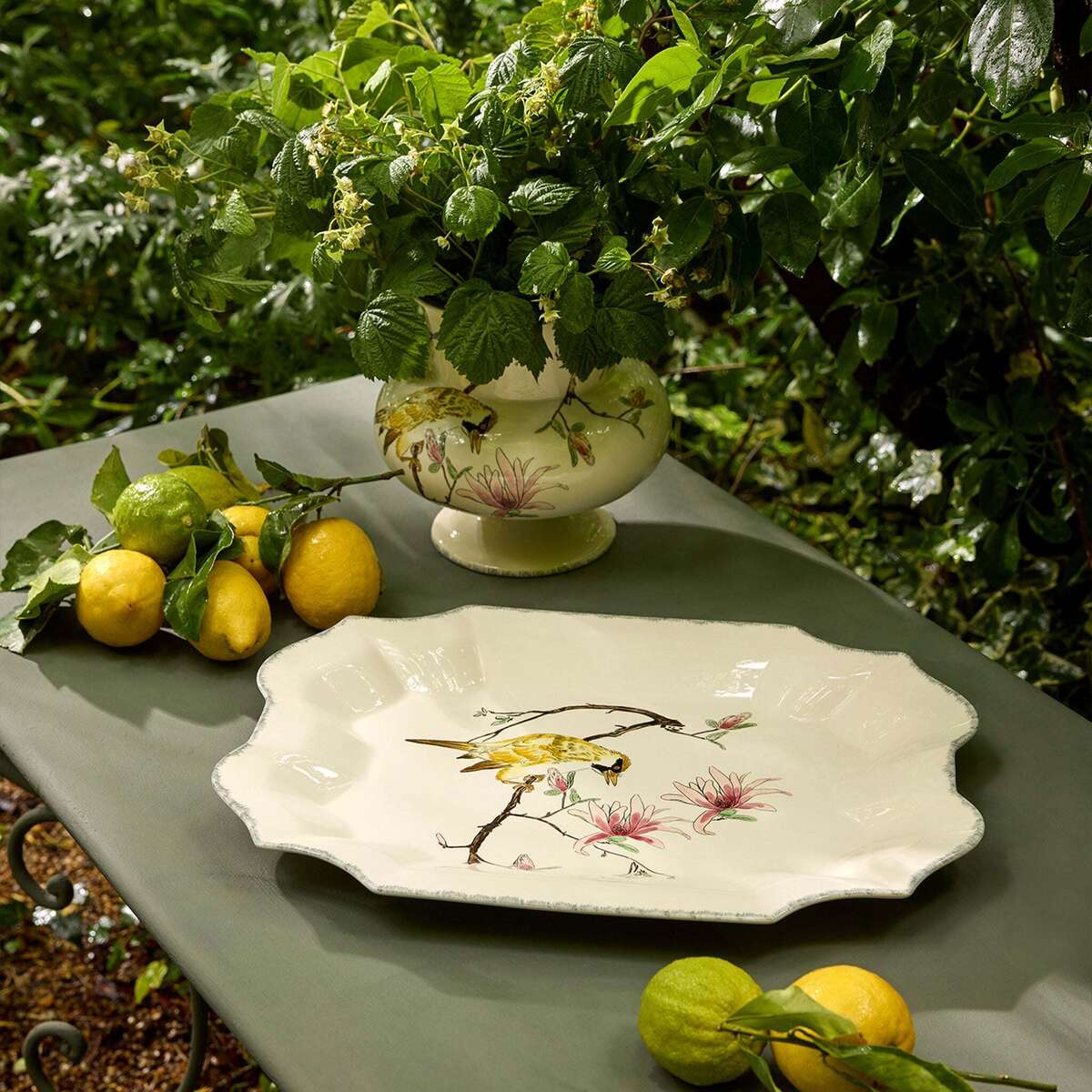 Gien Serving Platter - Grands Oiseaux, view 2