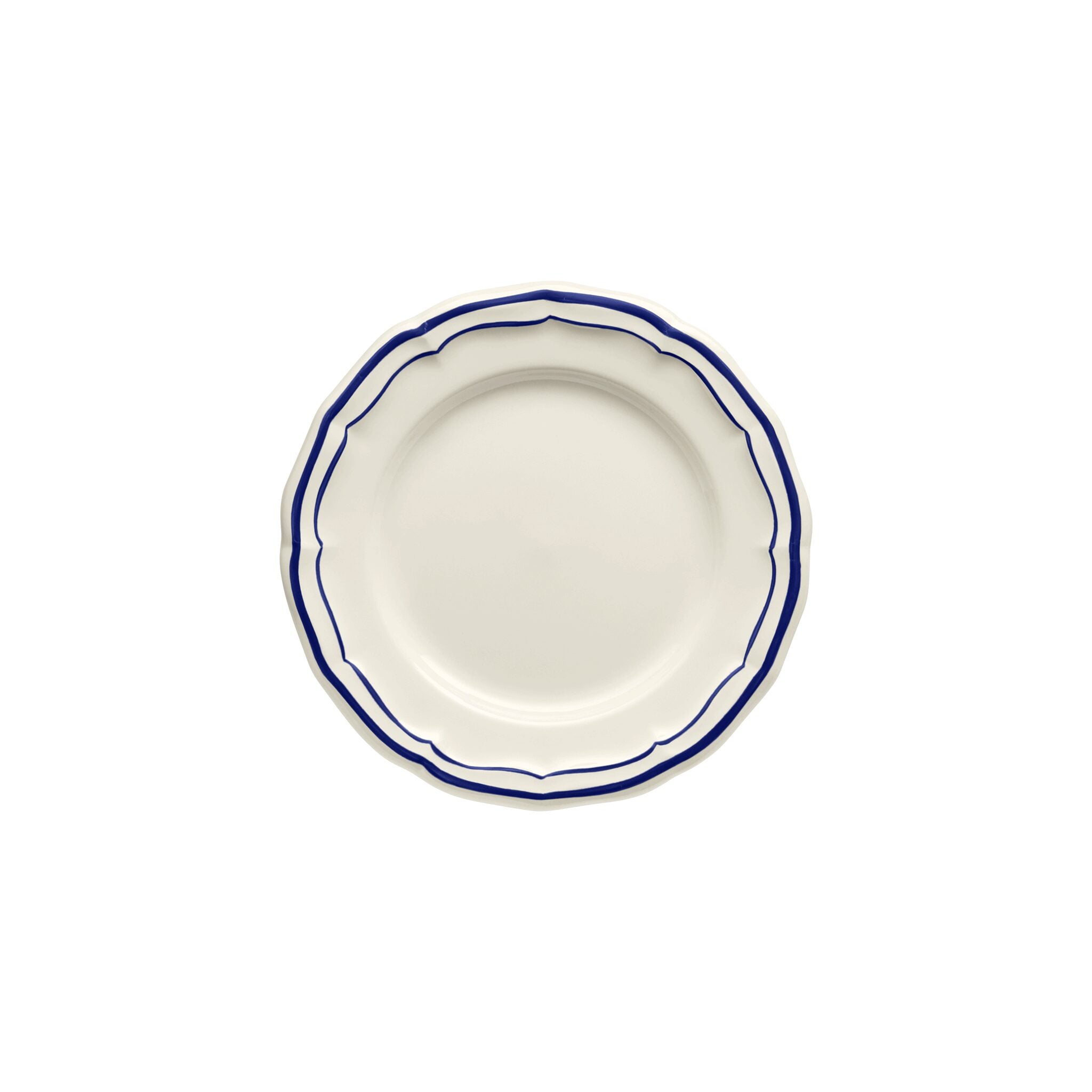 Gien Set of 2 Coasters - Filet Cobalt