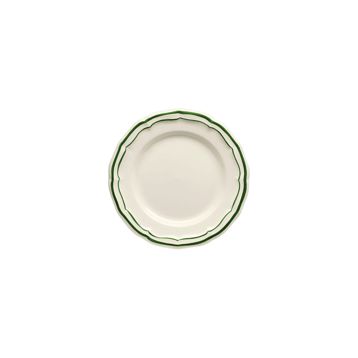 Gien Set of 2 Coasters - Filet Fern Green
