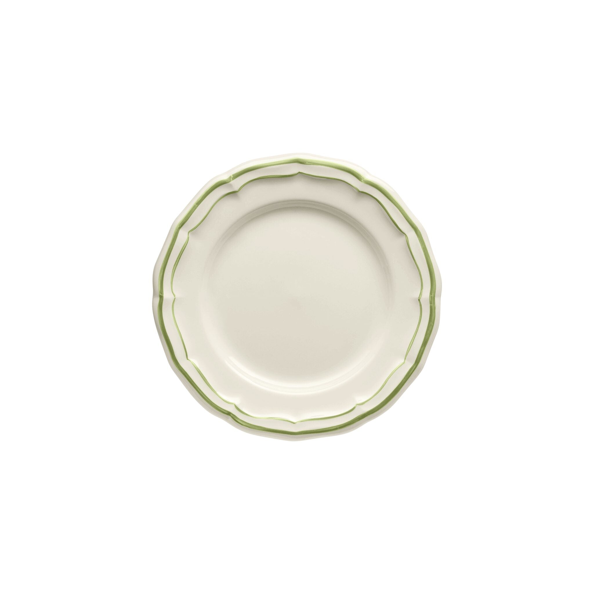 Gien Set of 2 Coasters - Filet Green