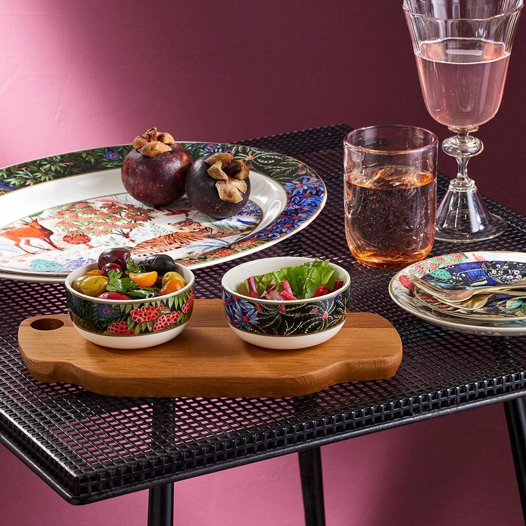 Gien Set of 2 Coasters - Le Jardin Du Palais, alternate view