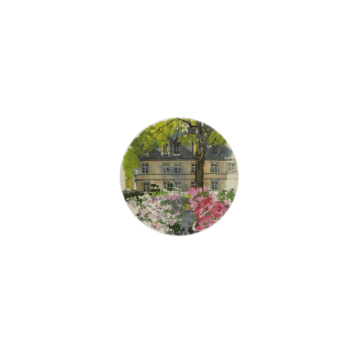Gien Set of 4 Canape Plates Assorted - Paris Giverny, alternate view