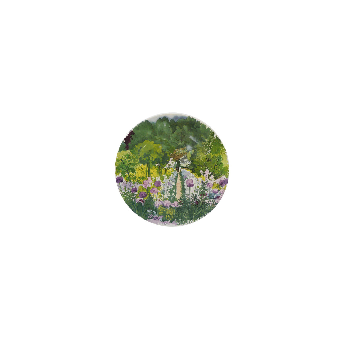 Gien Set of 4 Canape Plates Assorted - Paris Giverny, alternate view