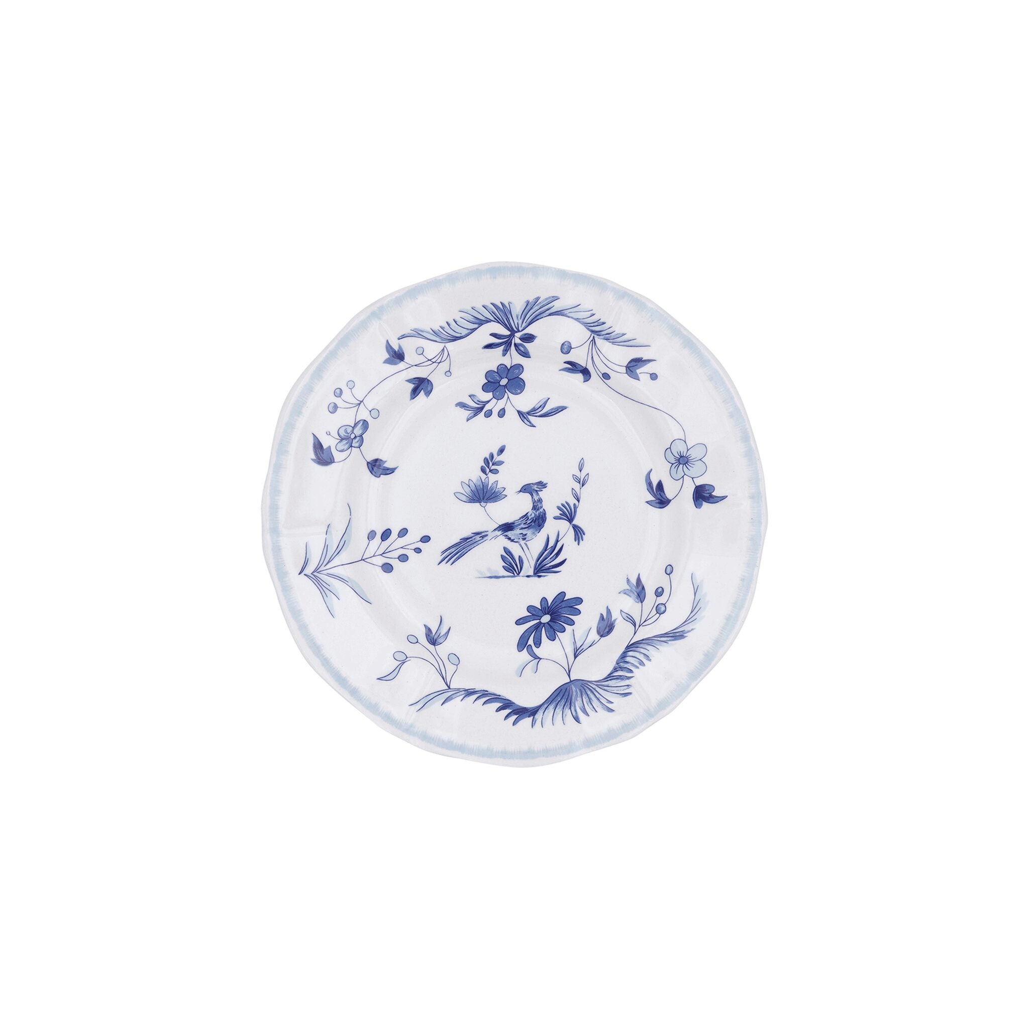 Gien Set of 4 Canape Plates - Paradis Bleu