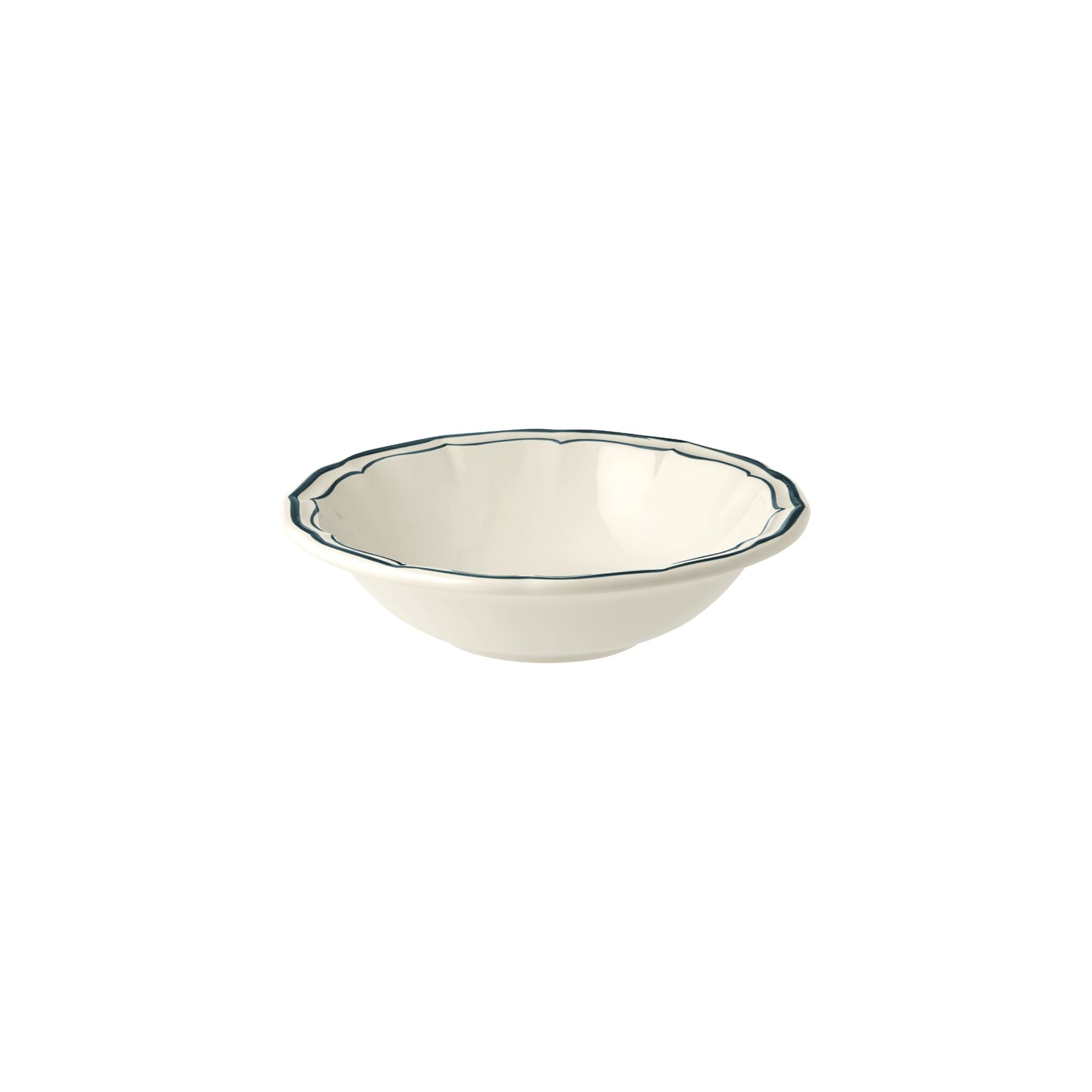 Gien Set of 4 Cereal Bowls - Filet Ocean Blue