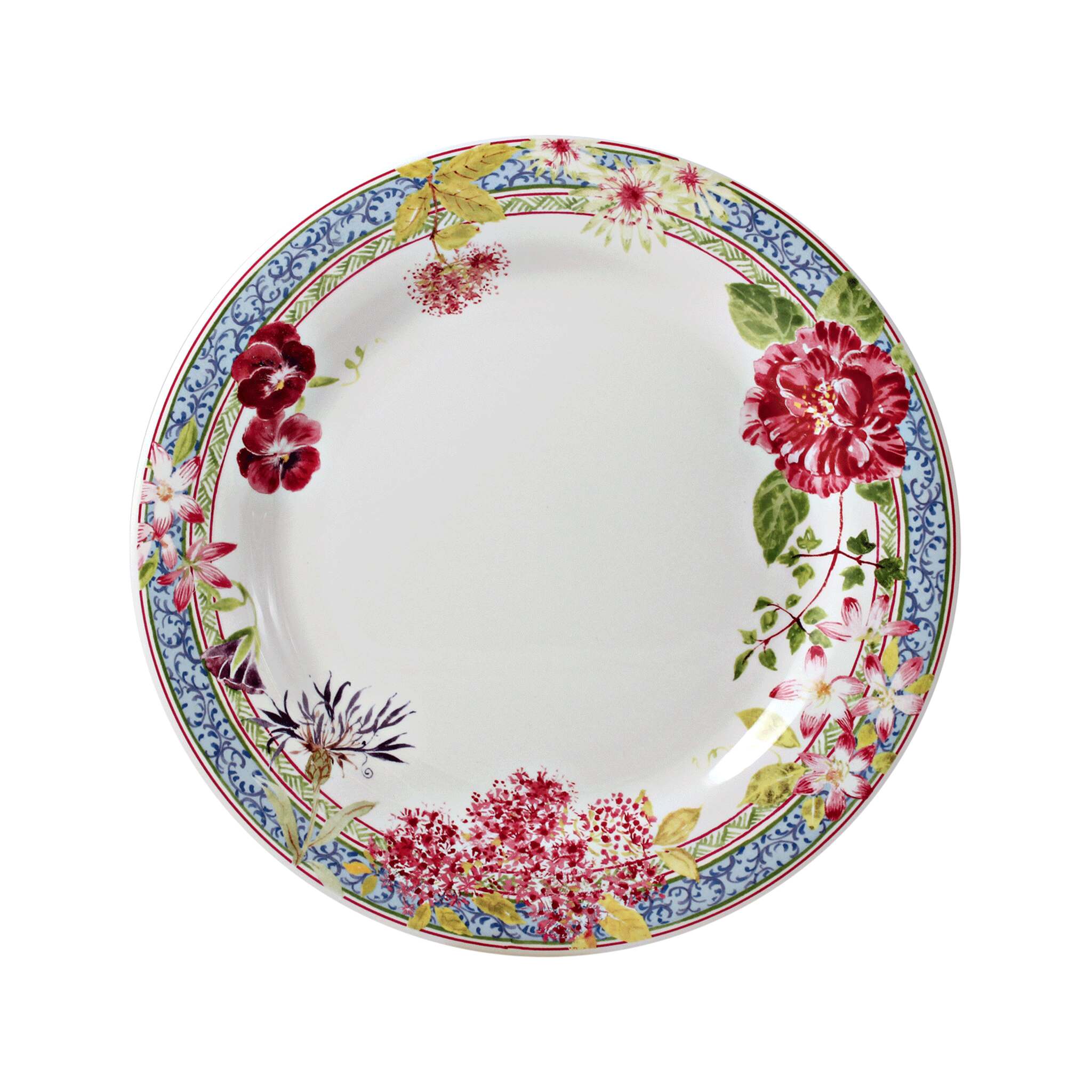 Gien Set of 4 Dinner Plates - Millefleurs