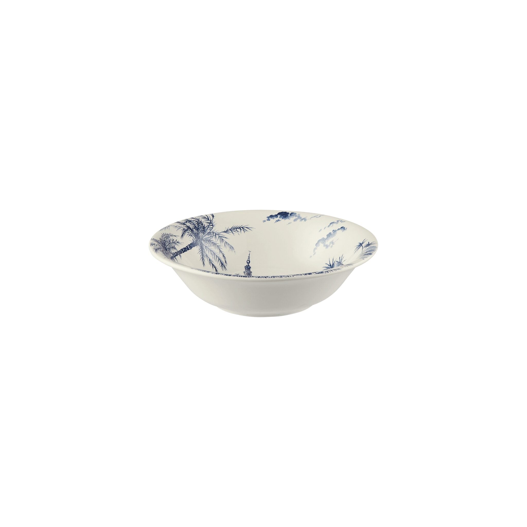 Gien Set of 4 Us Cereal Bowls - Les Dépareillées Blue