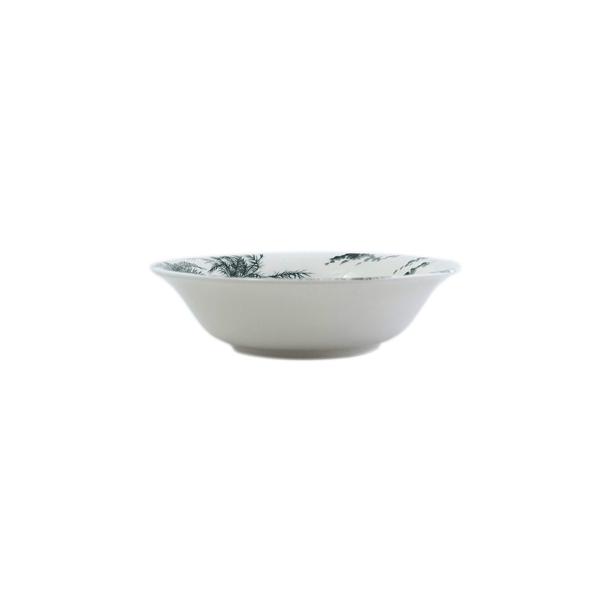 Gien Set of 4 Us Cereal Bowls - Les Dépareillées Green, alternate view