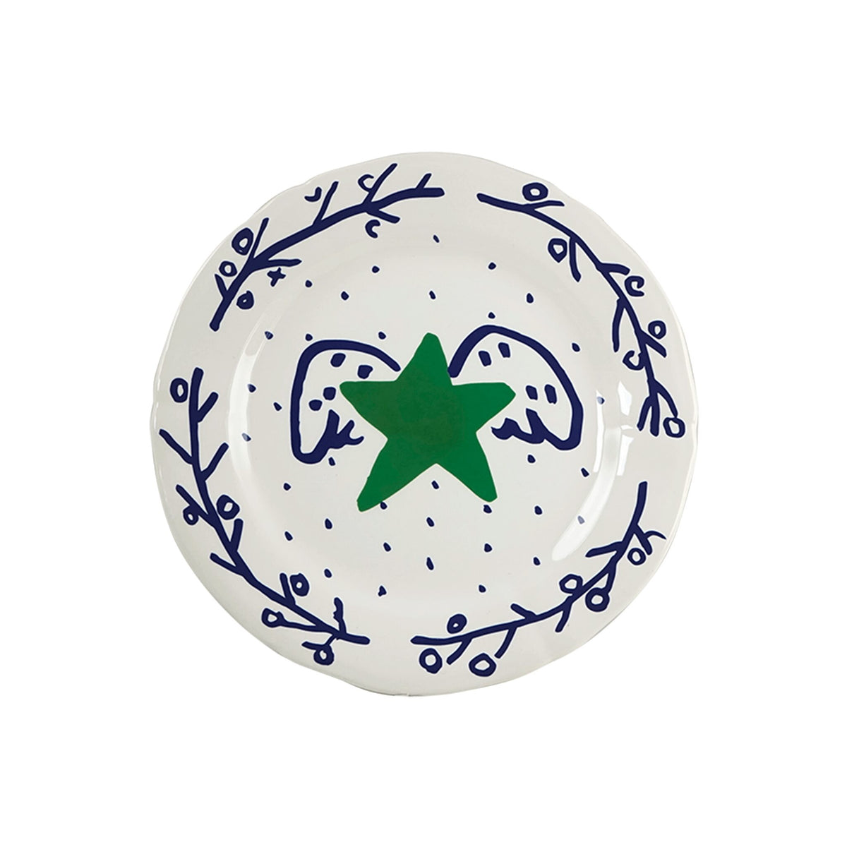 Gien Set of 6 Assorted Dessert Plates - L'Archipel Sentimental, alternate view