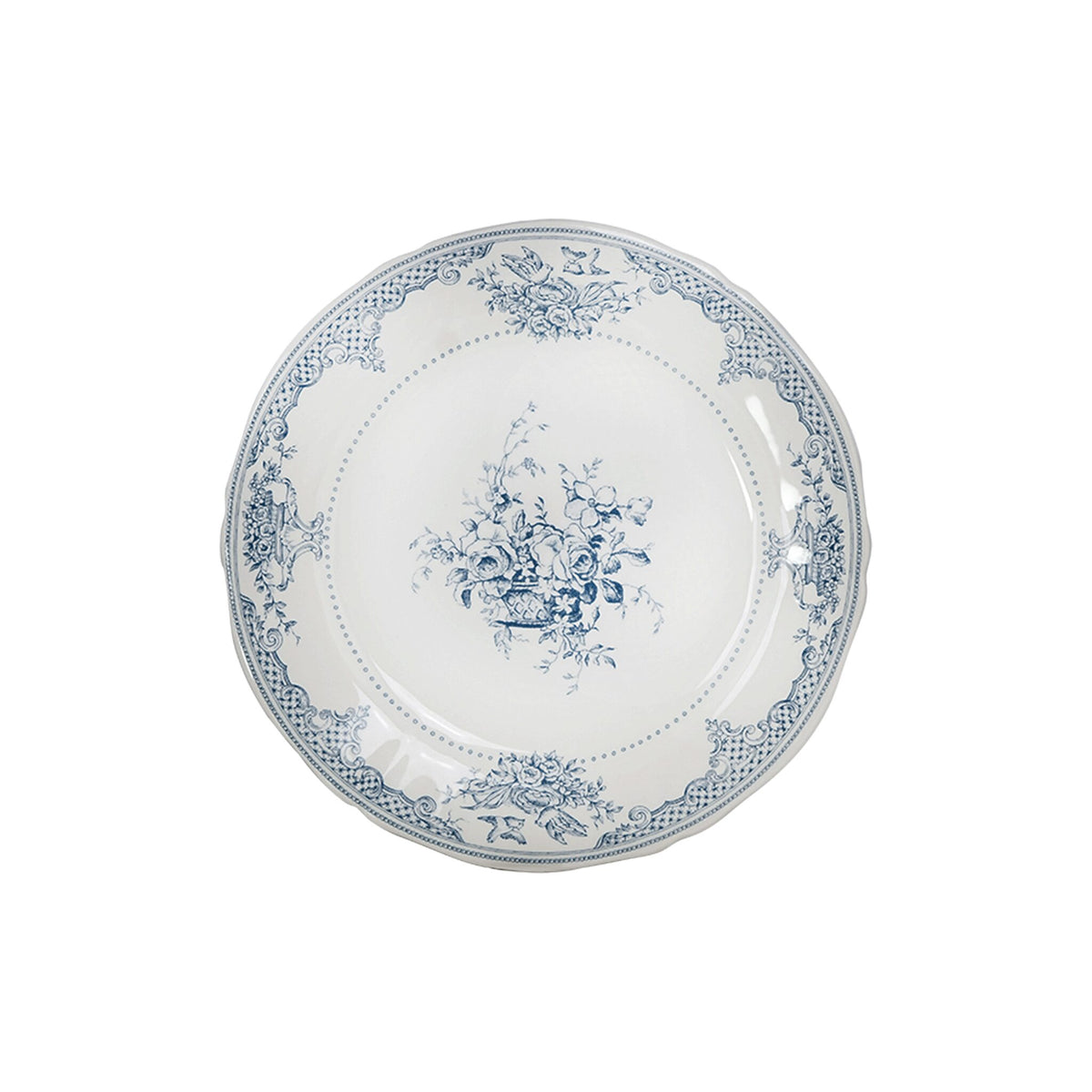 Gien Set of 6 Dessert Plates Assorted - Les Dépareillées Blue, alternate view