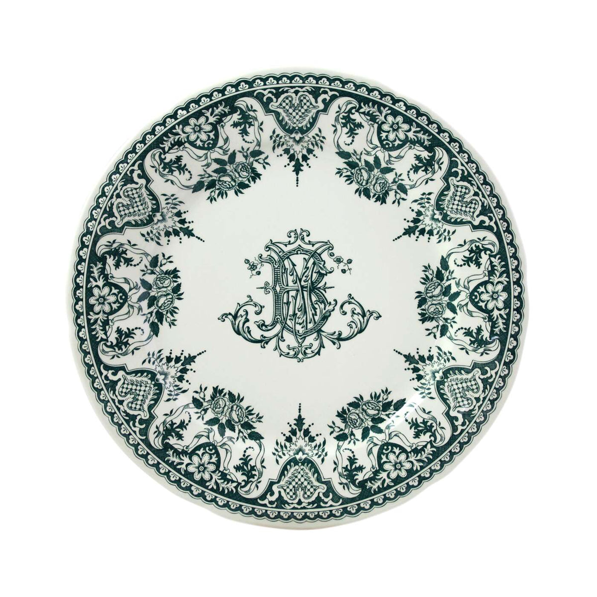 Gien Set of 6 Dinner Plates Assorted - Les Dépareillées Green, alternate view