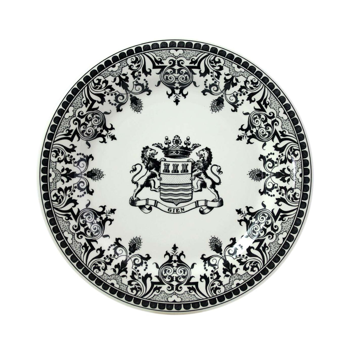 Gien Set of 6 Dinner Plates Assorted - Les Dépareillées Green, alternate view