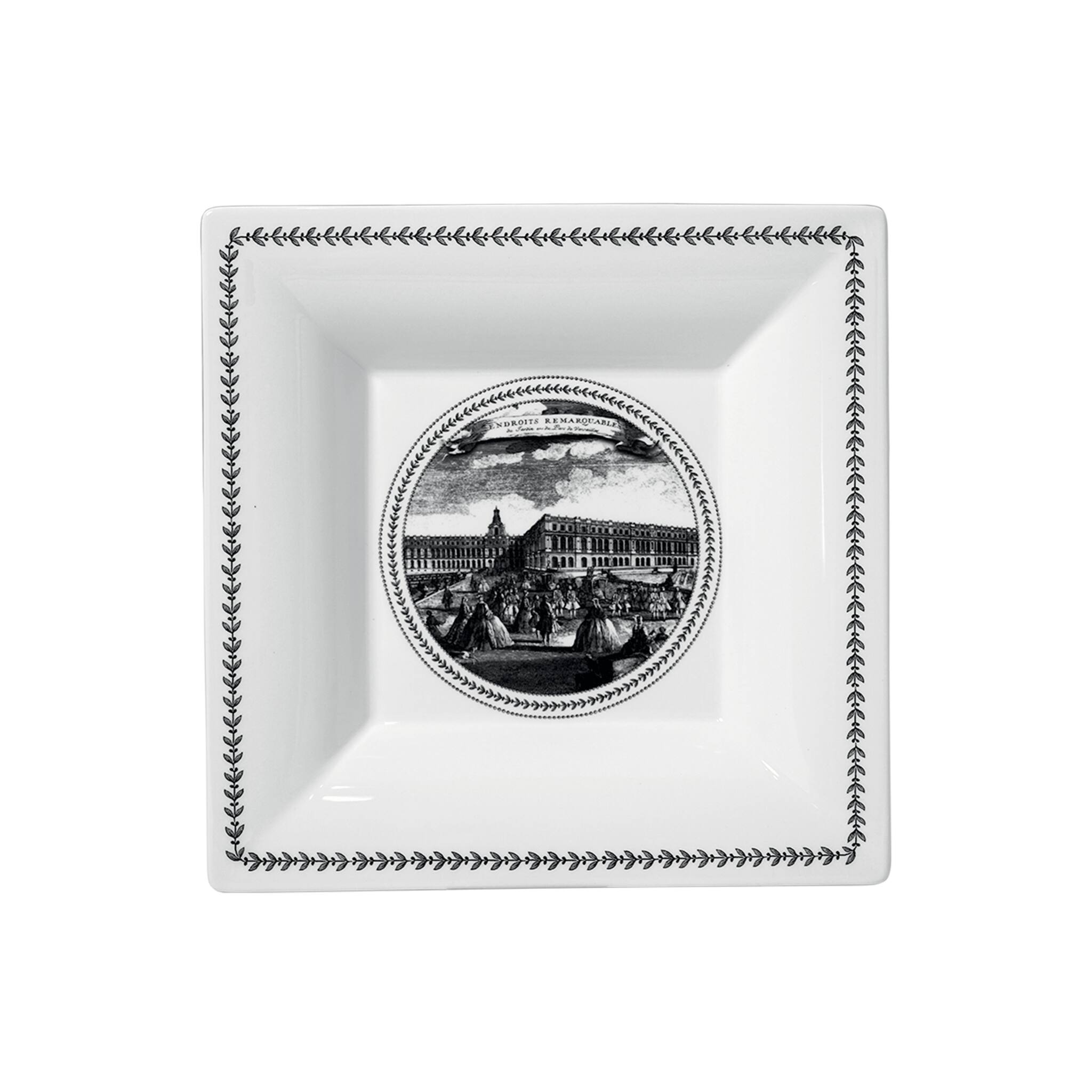 Gien Square Candy Tray XL - Endroits Remarquables Candy Dish