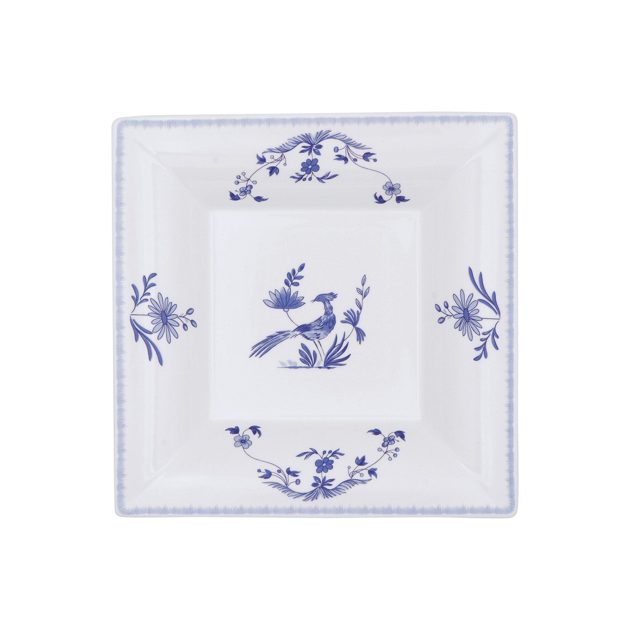 Gien Square Candy Tray XL - Paradis Bleu Candy Dish