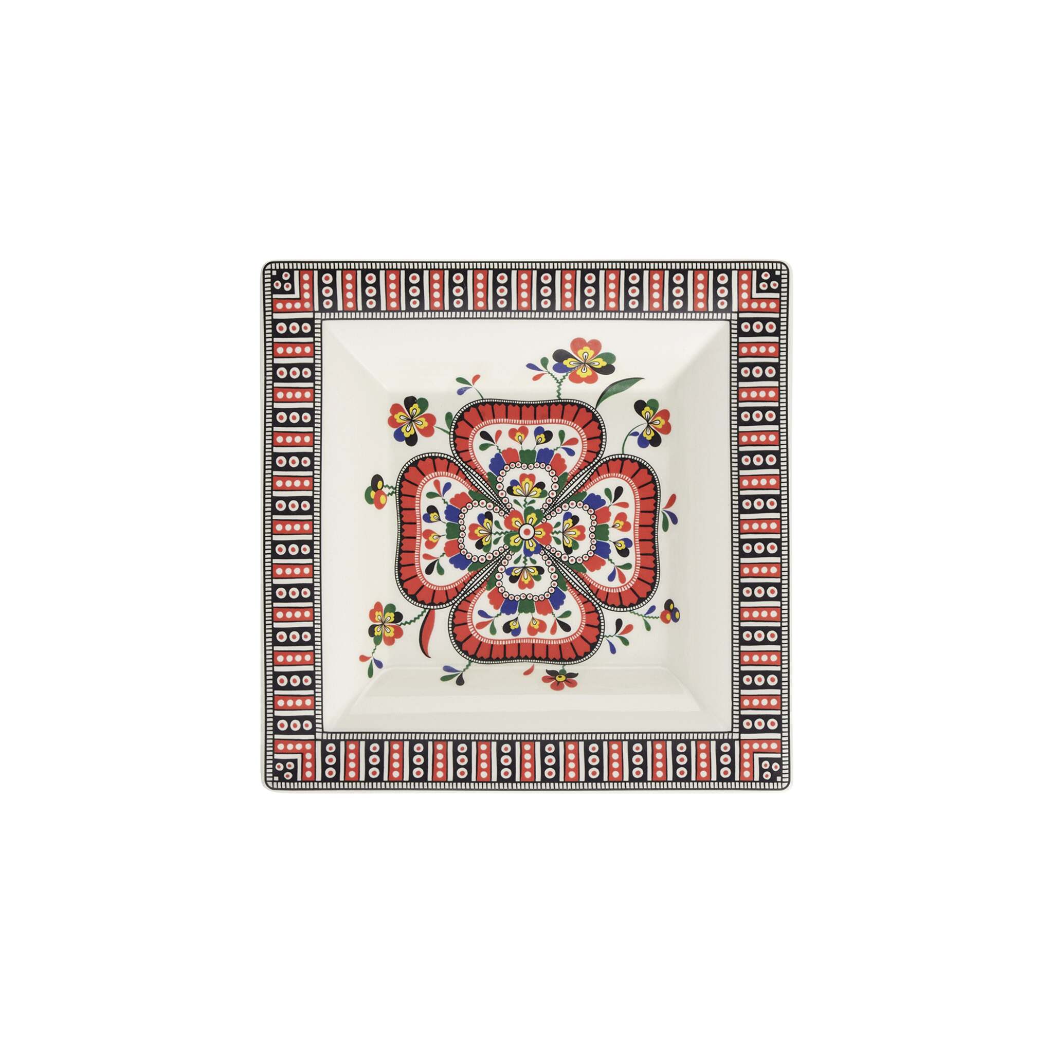 Gien Square Large Candy Tray - Chance Folle Candy Dish