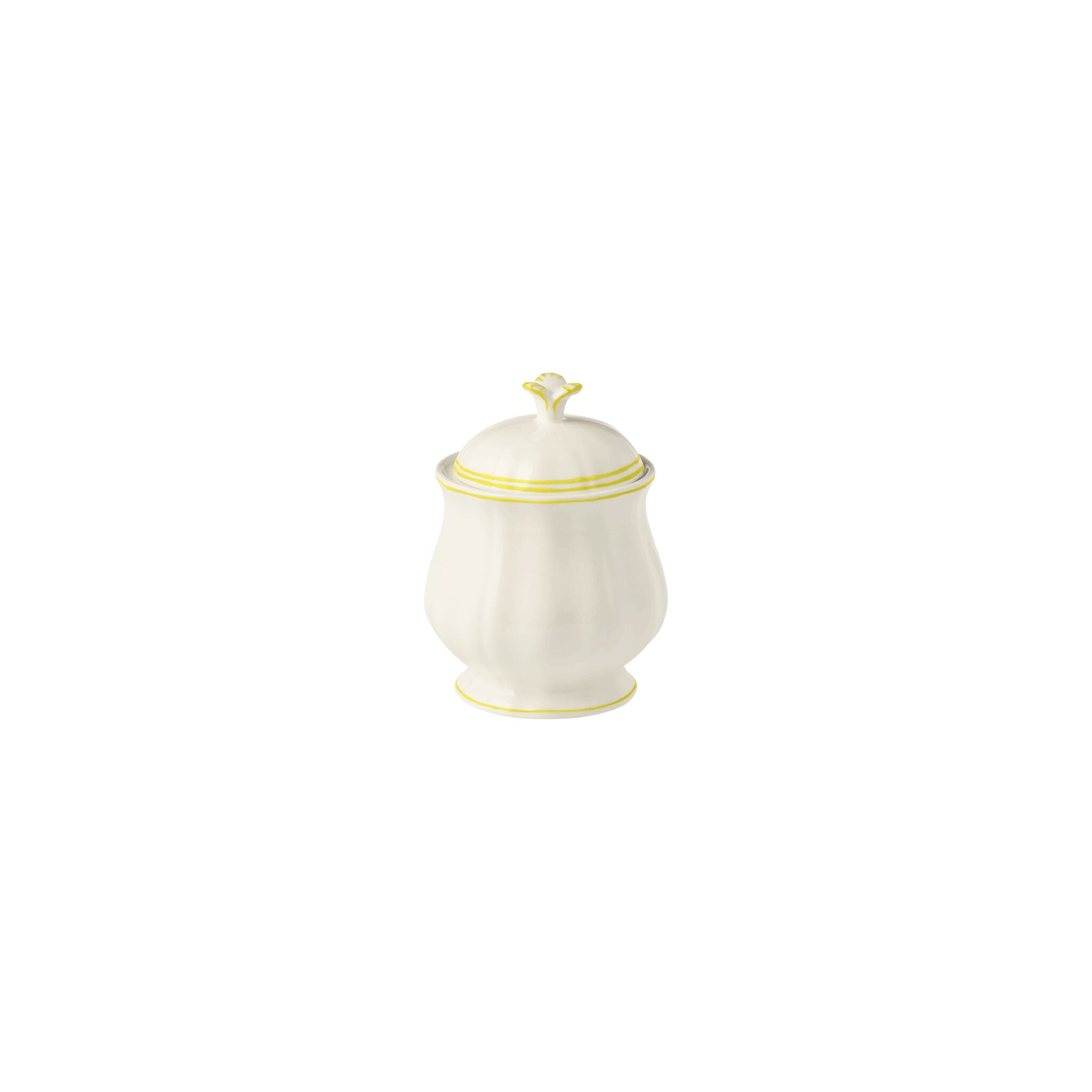 Gien Sugar Bowl - Filet Lemon