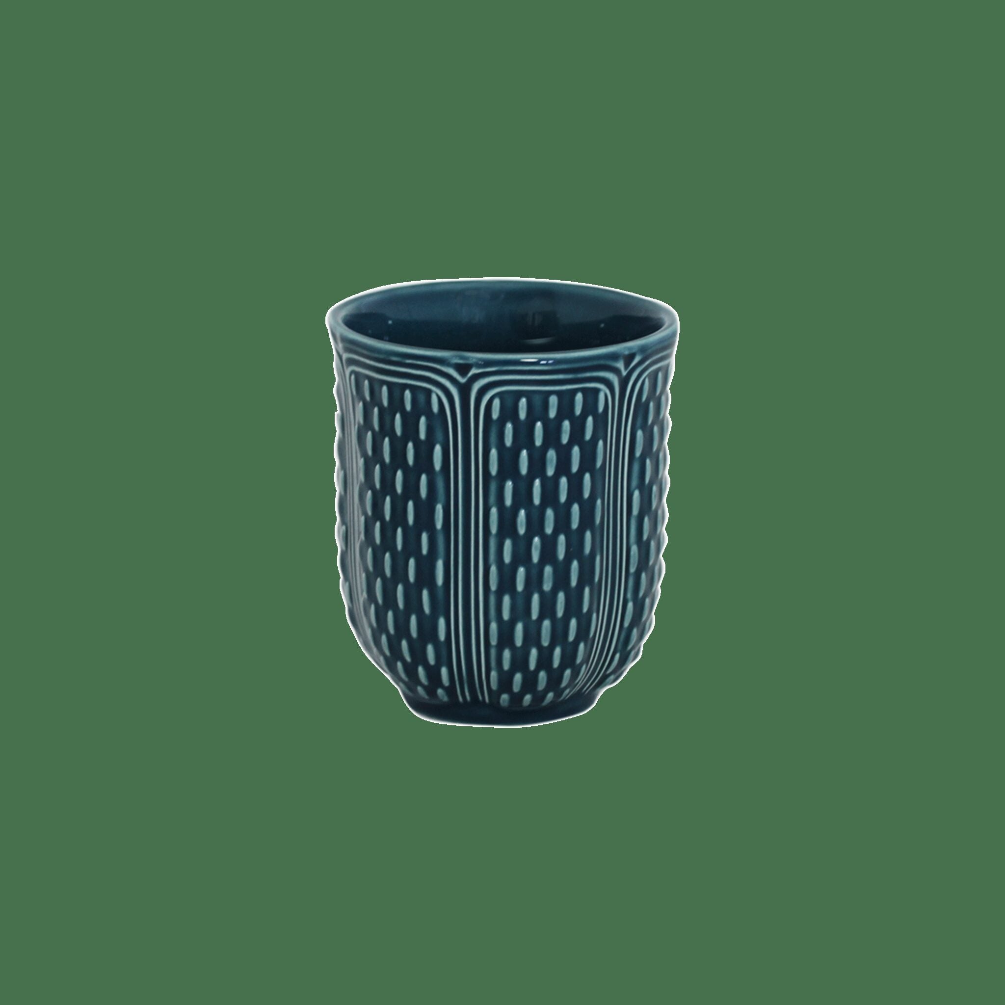 Gien Tea Cup Ocean Blue - Pont Aux Choux Teacup