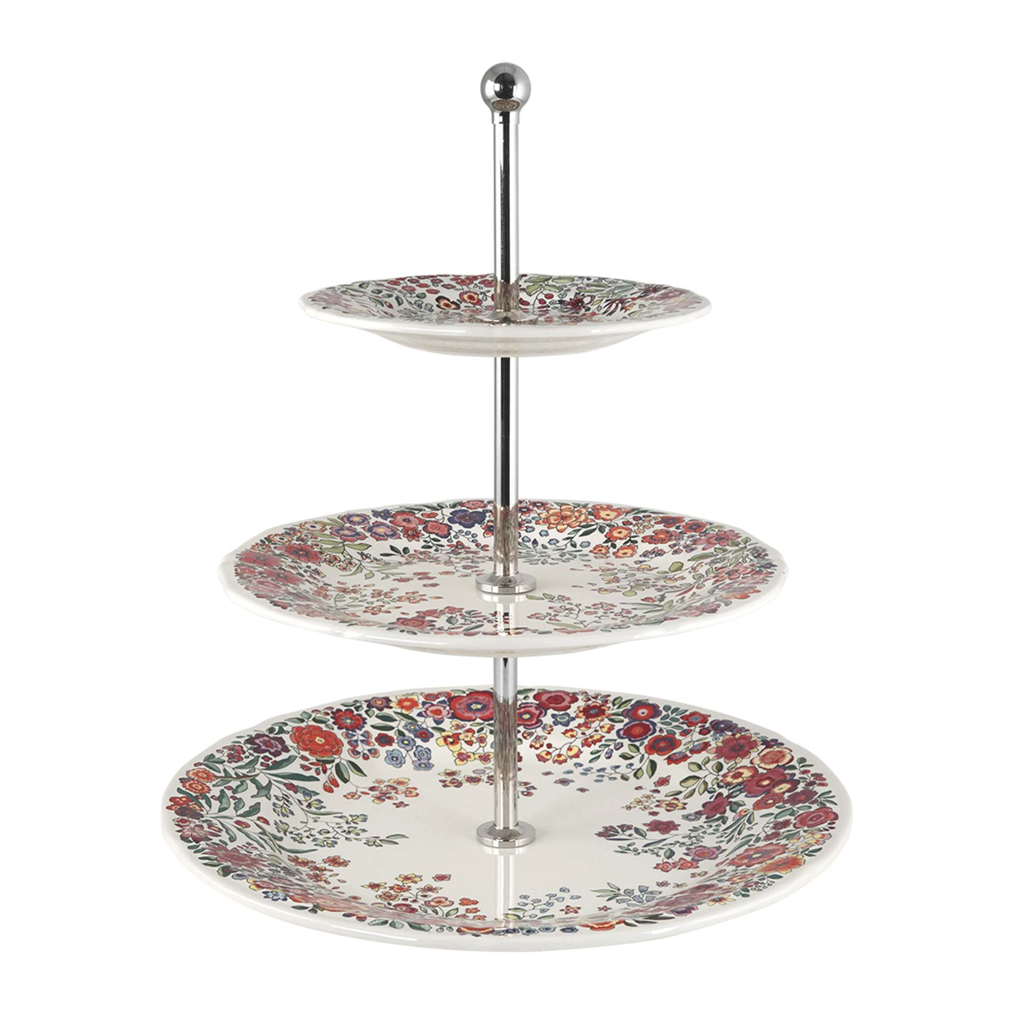 Gien Three-tier Cake Stand - Poésie