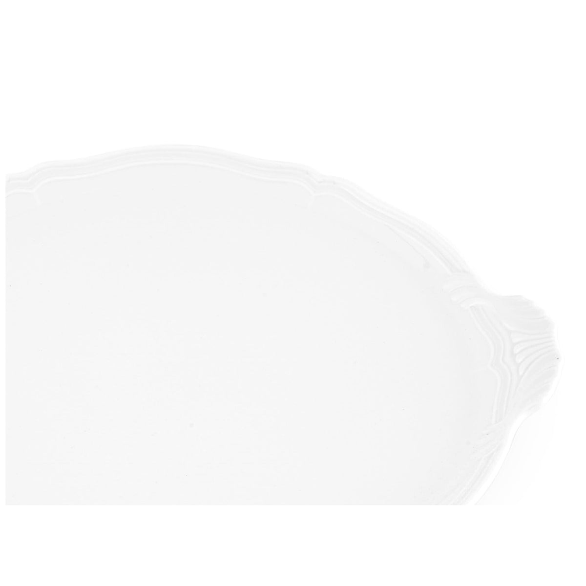 Ginori 1735 Antico Doccia Cake Plate, White, view 3