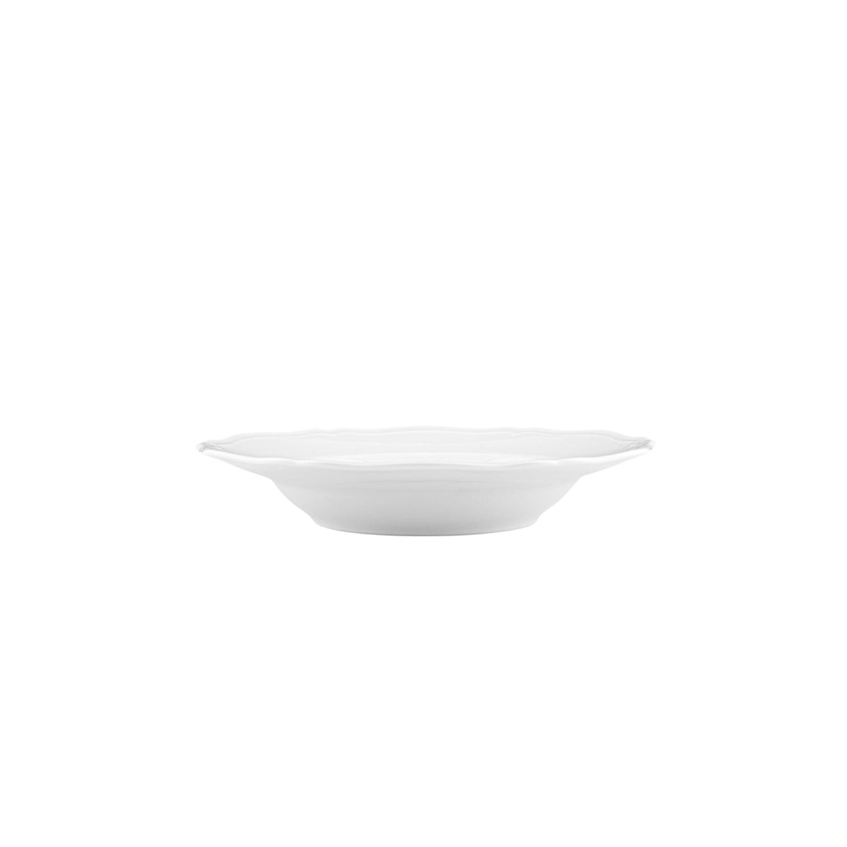 Ginori 1735 Antico Doccia Soup Plate, White, view 4