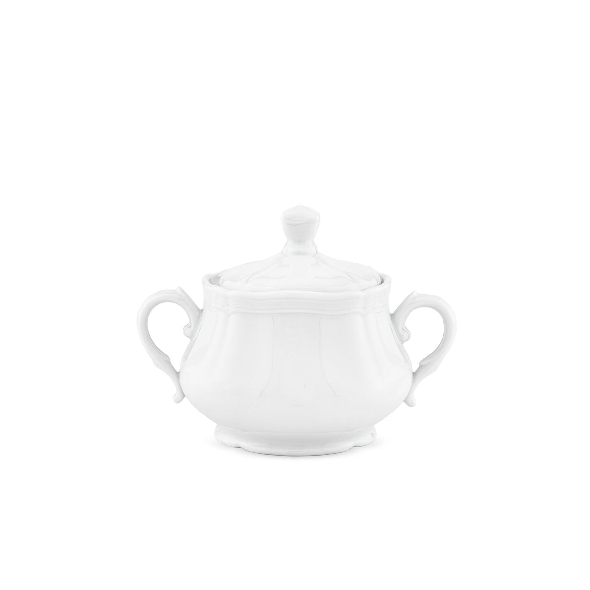 Ginori 1735 Antico Doccia Sugar Bowl, White