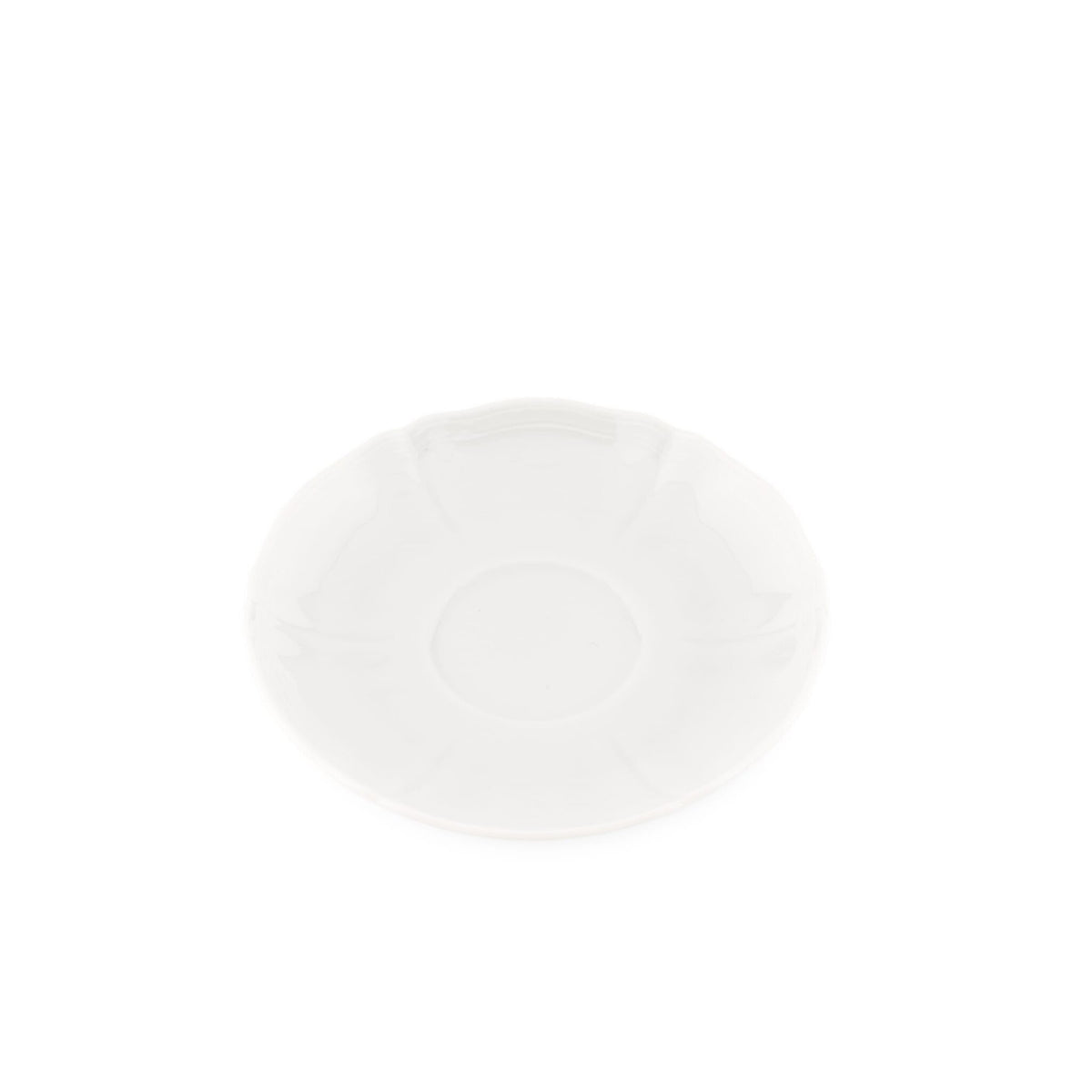 Ginori 1735 Antico Doccia Tea Saucer, White, view 2