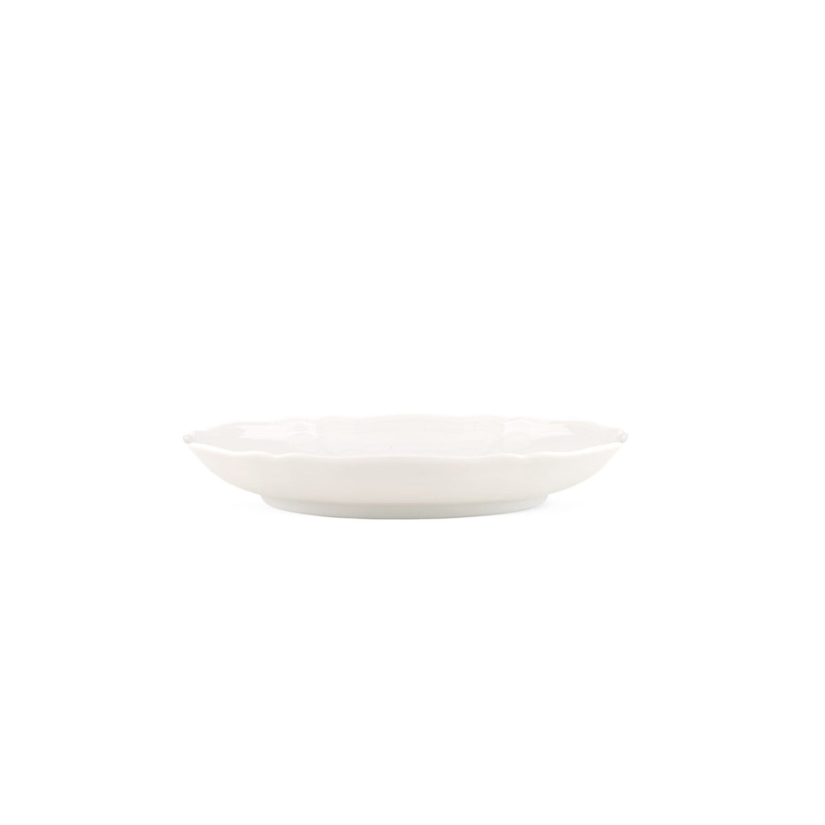 Ginori 1735 Antico Doccia Tea Saucer, White, view 4