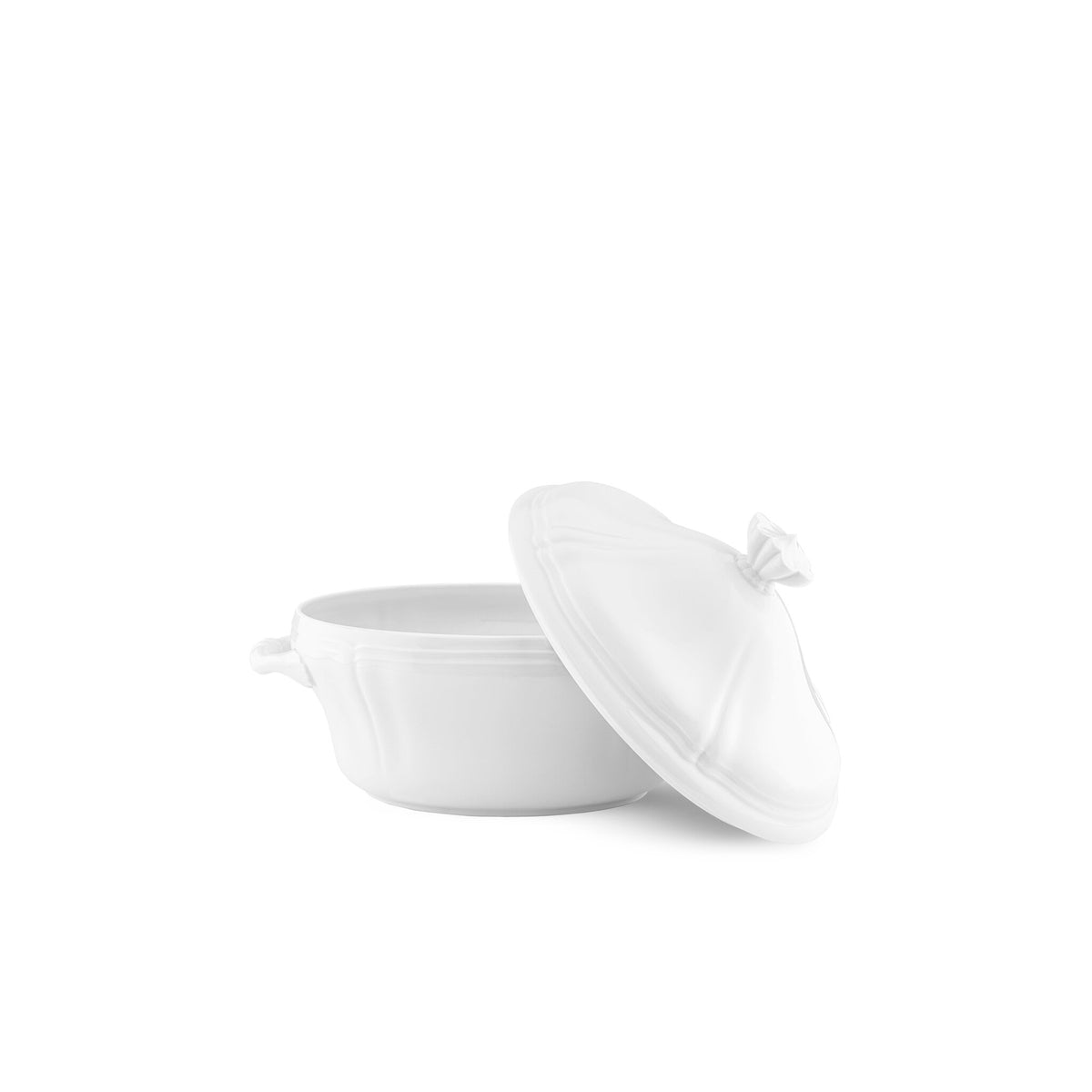 Ginori 1735 Antico Doccia Tureen, White, view 3