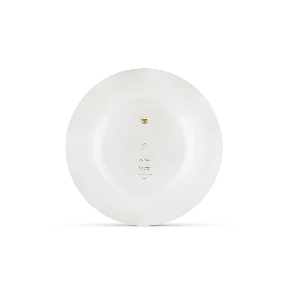 Ginori 1735 Arte di Gio Ponti Isabella Plate, Le Mie Donne White, view 5