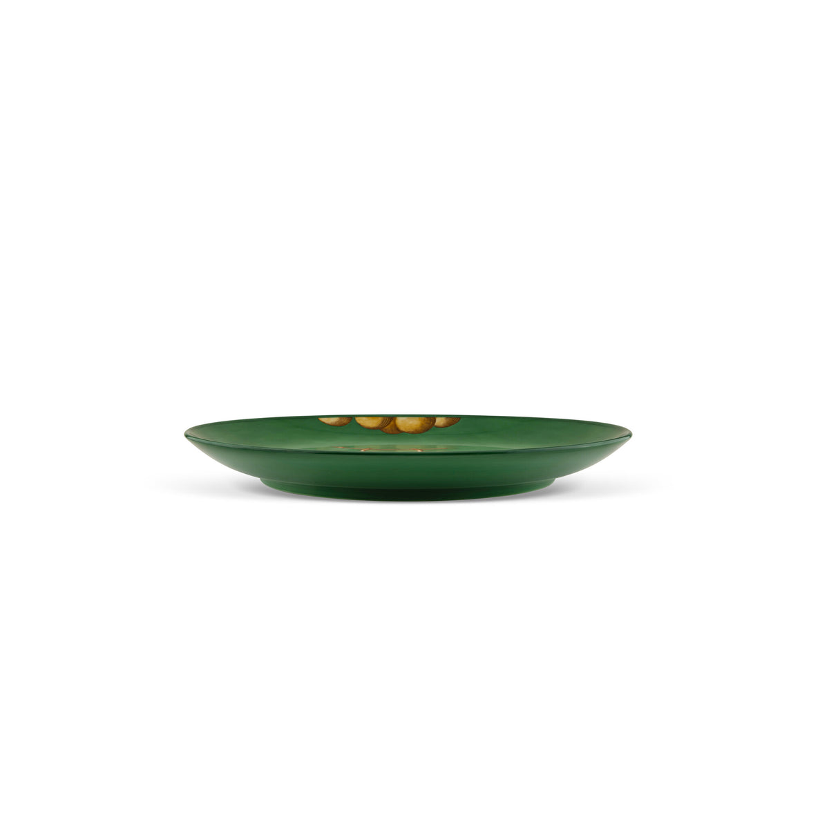 Ginori 1735 Arte di Gio Ponti La Venatoria Plate, Amazzone con Giavellotto Green, view 4
