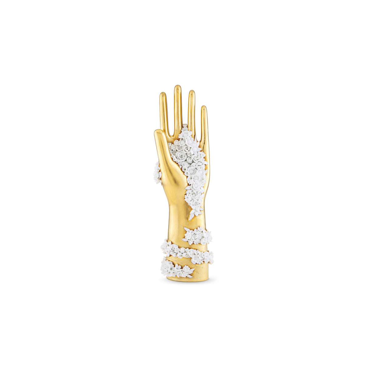 Ginori 1735 Arte di Gio Ponti Mano Fiorata, Gold