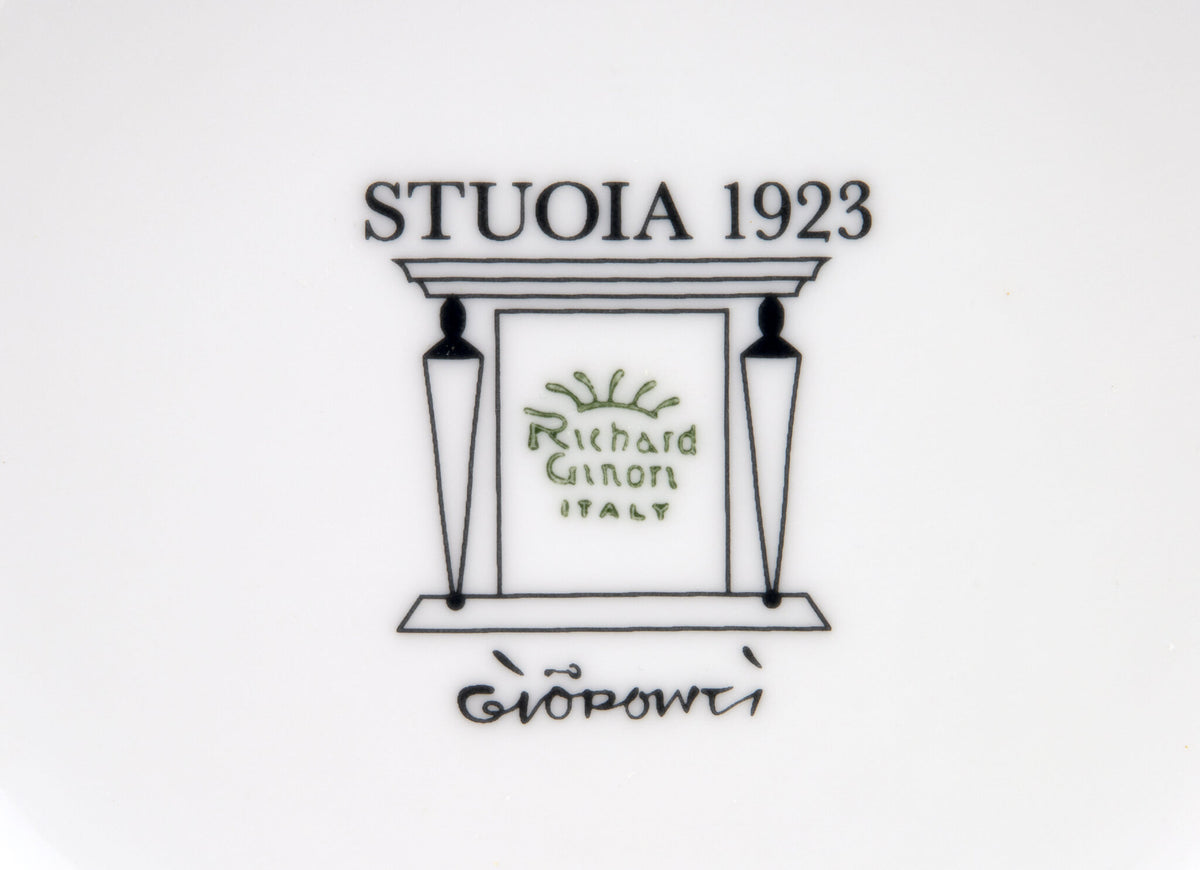 Ginori 1735 Arte di Gio Ponti Stuoia 1923 Bowl, view 4