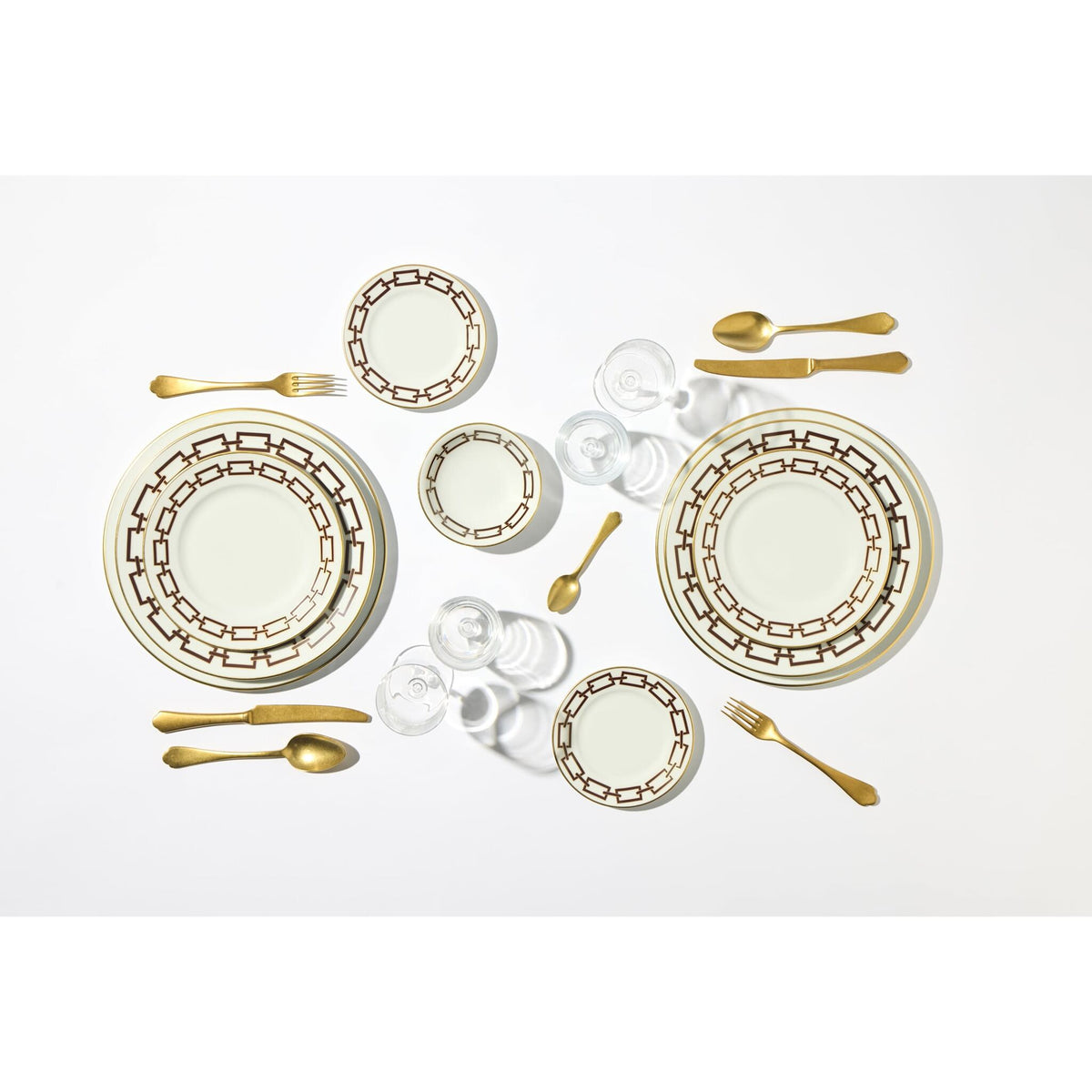 Ginori 1735 Catene Bread Plate, Ebano, view 6