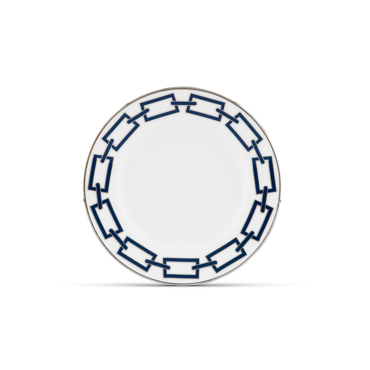 Ginori 1735 Catene Bread Plate, Zaffiro