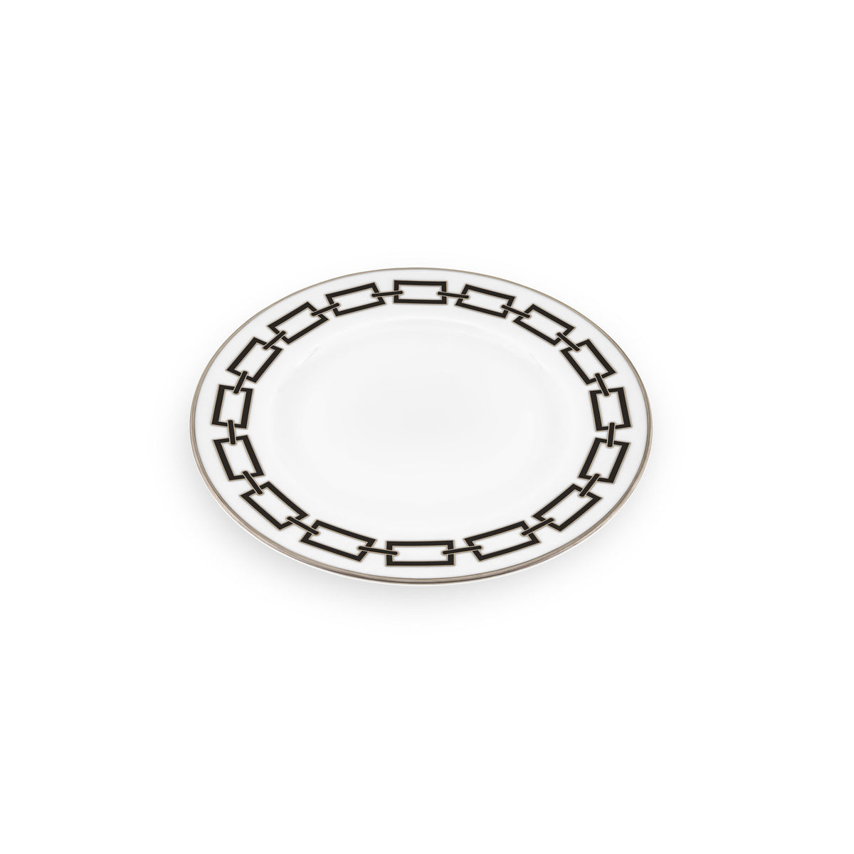 Ginori 1735 Catene Charger Plate, Black, view 2