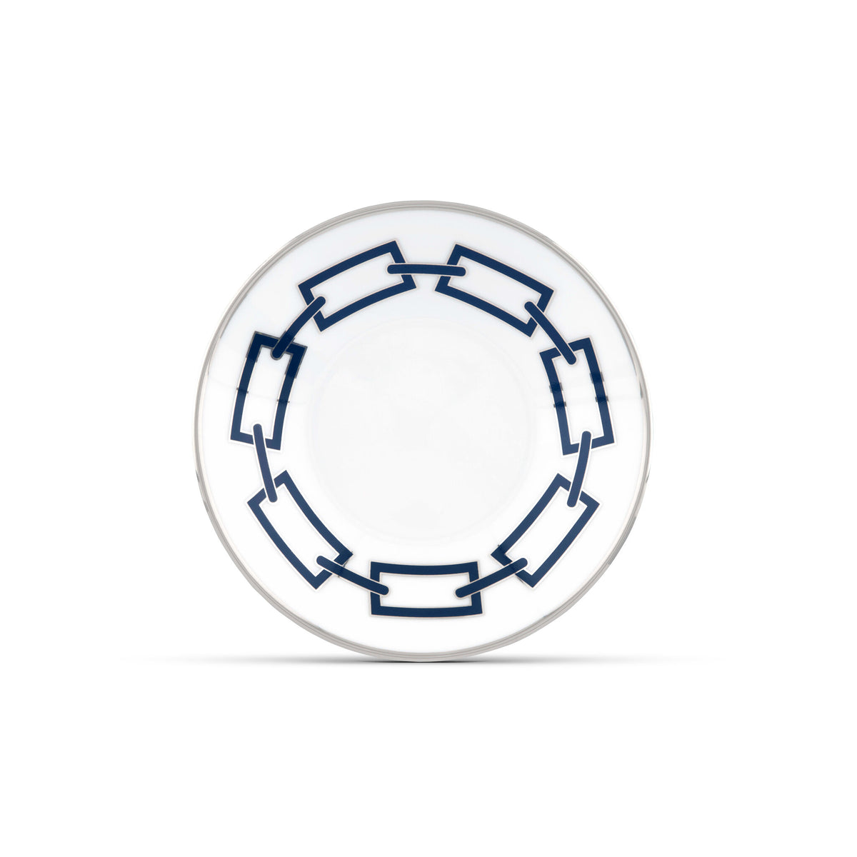 Ginori 1735 Catene Espresso Saucer, Zaffiro