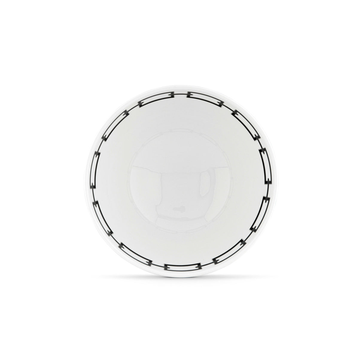 Ginori 1735 Catene Gio Ponti Bowl, Black, view 2