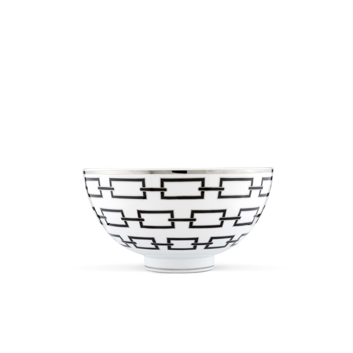 Ginori 1735 Catene Gio Ponti Bowl, Black, view 3