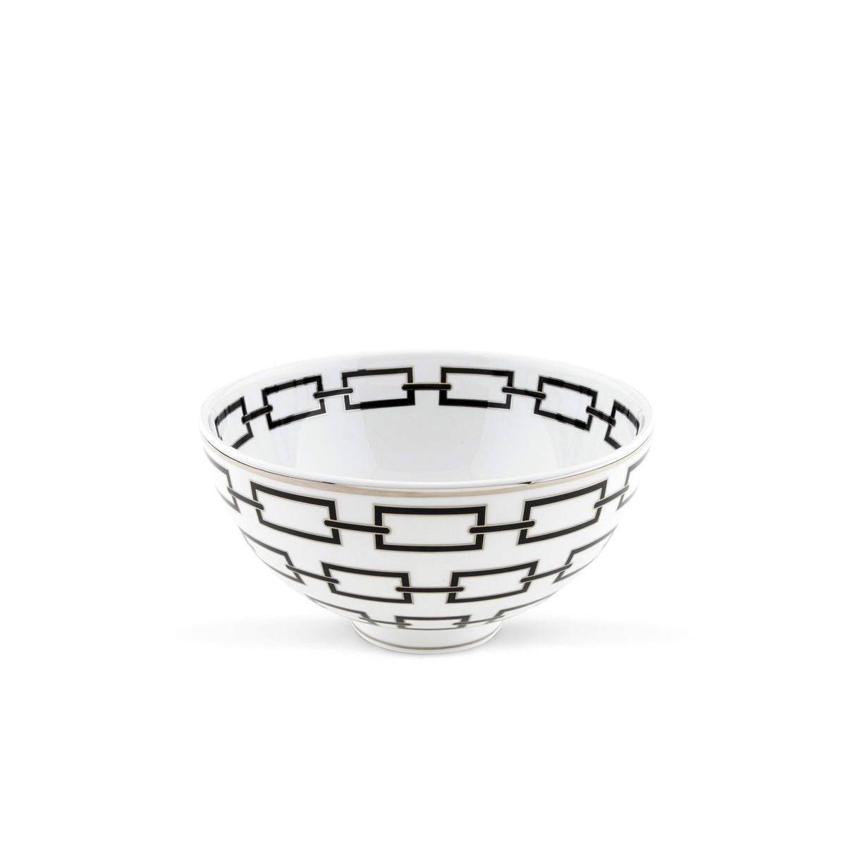 Ginori 1735 Catene Gio Ponti Bowl, Black