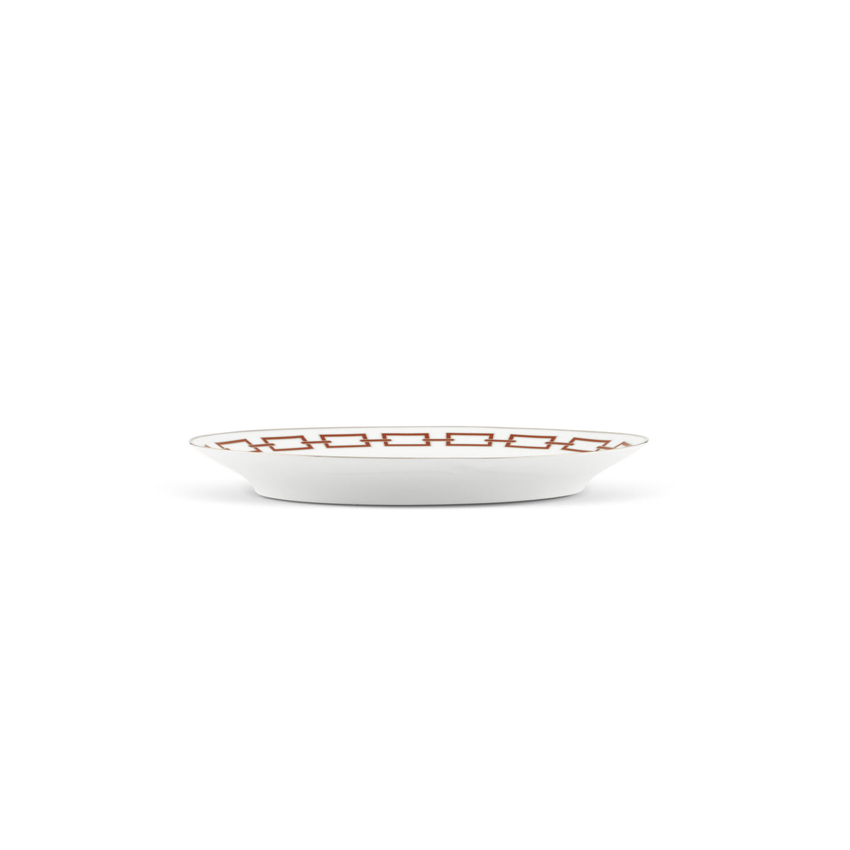 Ginori 1735 Catene Large Oval Platter, Scarlatto, view 4