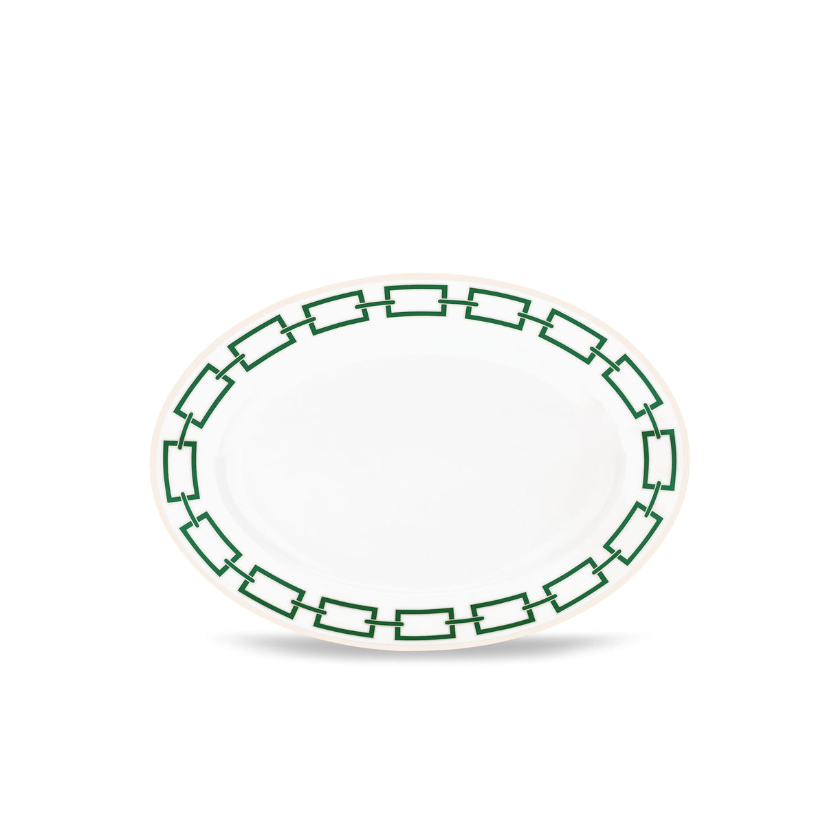 Ginori 1735 Catene Large Oval Platter, Smeraldo